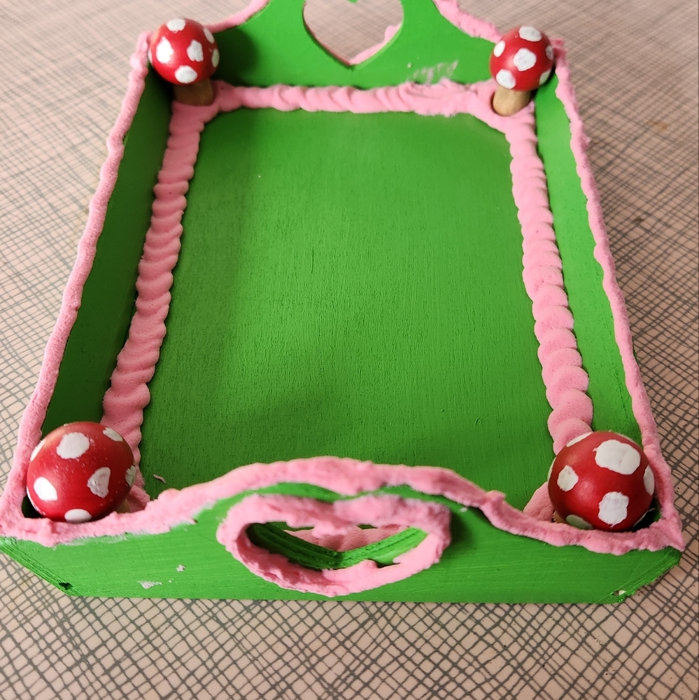Fake cake trinket tray